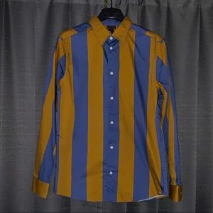 Striped button down shirt